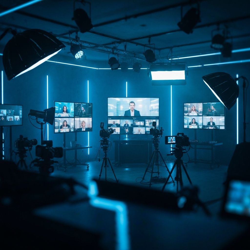 Live streaming platform illustration