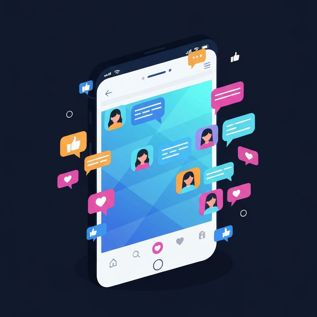 Live streaming platform illustration